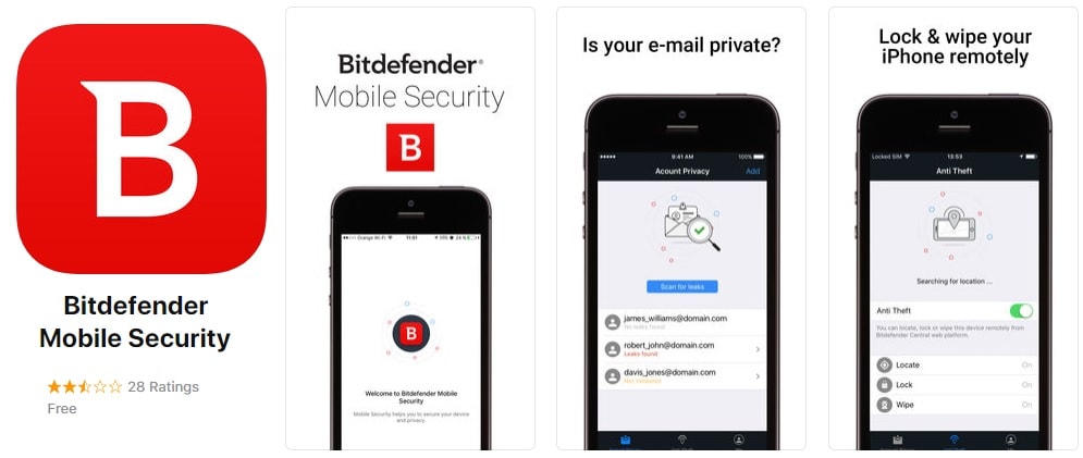 Bitdefender Antivirus для iPhone