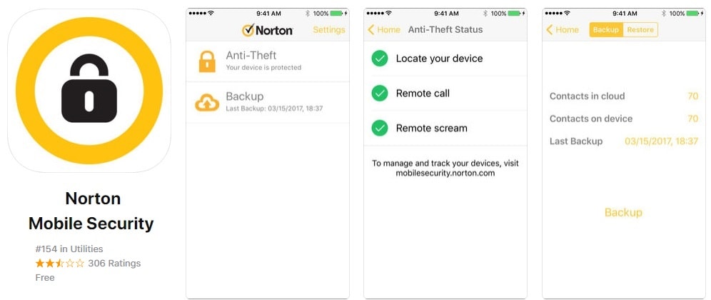 Norton Antivirus для iPhone